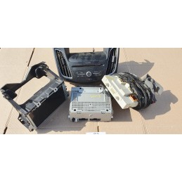 FORD FOCUS MK3 4 SERIE SISTEMA NAVIGAZIONE LETTORE SYNC DISPLAY AUTORADIO GPS