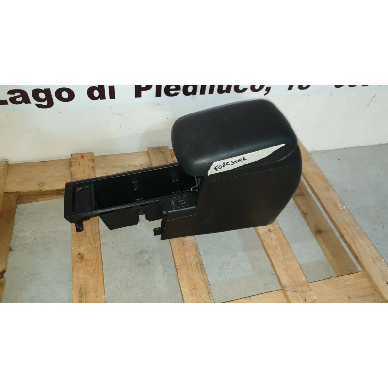 Dettagli su   SUBARU FORESTER 3 SERIE BRACCIOLO PELLE CENTRALE SEDILI ANTERIORI VANO OGGETTI