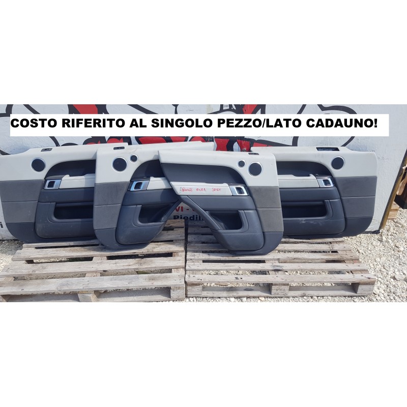 LAND ROVER RANGE ROVER SPORT PANNELLO INTERNO SPORTELLO MODANATURA ANT POST DXSX