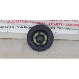 CITROEN C3 2 SERIE RUOTINO RUOTA SCORTA CERCHIO PNEUMATICO DA 15 POLLICI 4x108