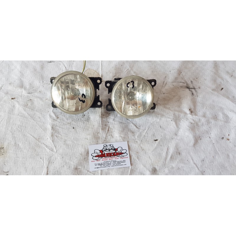 CITROEN C3 2 SERIE FANALI FENDINEBBIA ANTERIORI PARAURTI DX SX FARO FARI