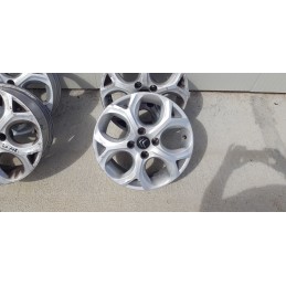 4x CERCHIO IN LEGA CITROEN C3-C2-C4-DS3-DS4 INT. 4x108 DA 16" POLLICI