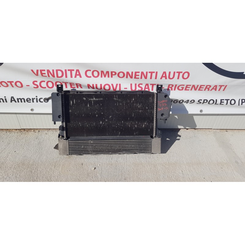 FIAT DUCATO 250 3S KIT RADIATORE RAFFREDDAMENTO ACQUA INTERCOOLER ELETTROVENTOLA