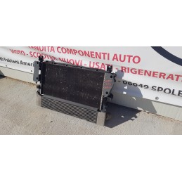 FIAT DUCATO 250 3S KIT RADIATORE RAFFREDDAMENTO ACQUA INTERCOOLER ELETTROVENTOLA