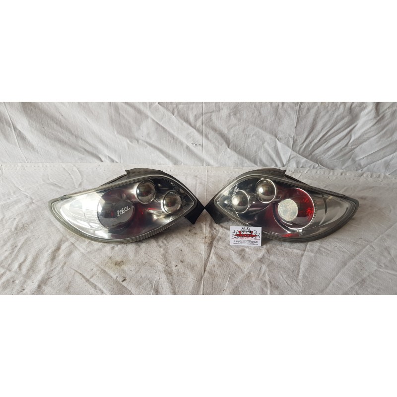 PEUGEOT 206cc STOP FANALE FANALI FARO FARO POSTERIORE SINISTRO DESTRO DX SX