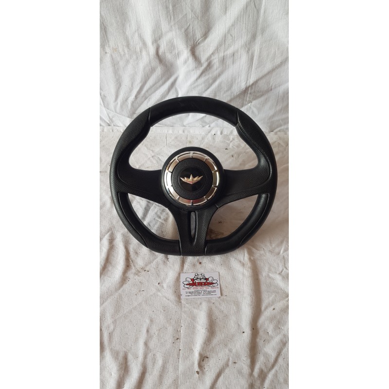 CHATENET CH46 VOLANTE CORONA STERZO IN PELLE COMPLETO COPRIMOZZO CENTRALE