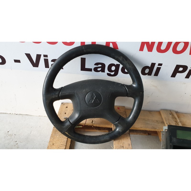 MITSUBISHI PAJERO V60 VOLANTE CORONA STERZO AIRBAG COMPLETO
