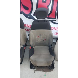 FIAT PANDA 312 KIT TRASFORMAZIONE VAN AUTOVETTURA SEDILI TAPPEZZERIA ANT POST