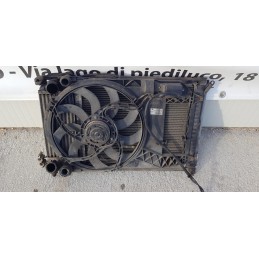 MINI COOPER R50-R52 KIT RADIATORE RAFFREDDAMENTO ACQUA CLIMA INTERCOOLER 1.4D