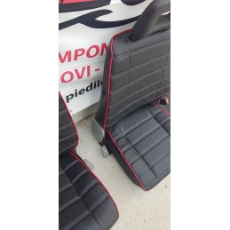 FIAT PANDA 141 TAPPEZZERIA SEDILI SEDILE INTERNI INTERNO ANT POST ECOPELLE