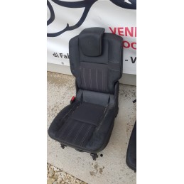RENAULT SCENIC X-MODE TAPPEZZERIA SEDILE SEDILI INTERNO INTERNI POSTERIORE