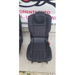 RENAULT SCENIC X-MODE TAPPEZZERIA SEDILE SEDILI INTERNO INTERNI POSTERIORE