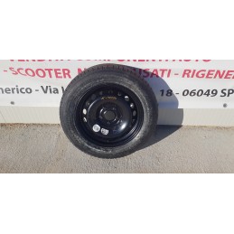 RENAULT SCENIC X-MODE RUOTA SCORTA RUOTINO CERCHIO FERRO PNEUMATICO 205/60 R16