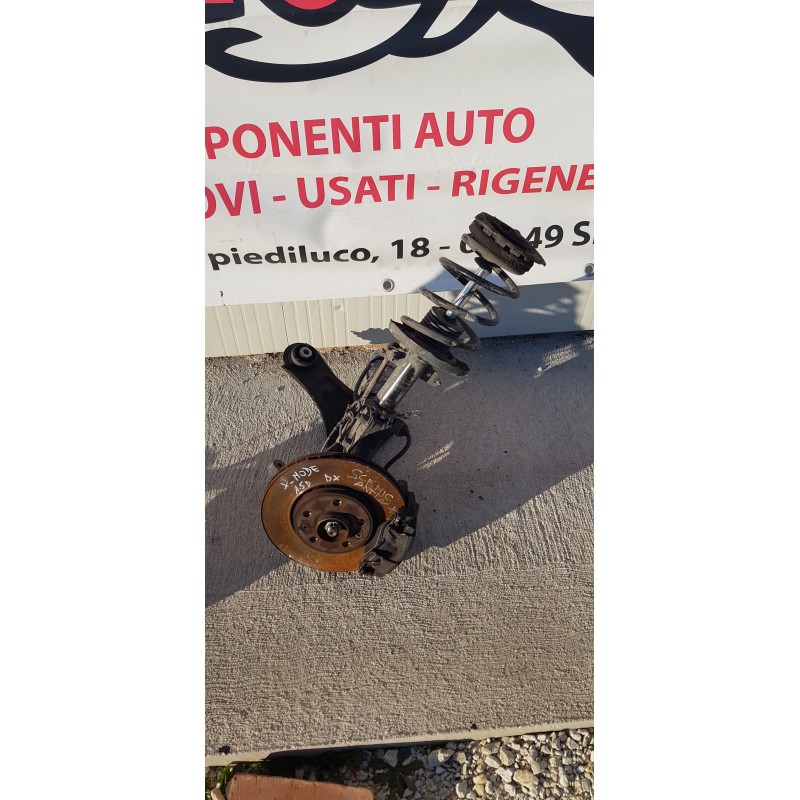 RENAULT SCENIC X-MODE SOSPENSIONE AMMORTIZZATORE SEMIASSE MOZZO PINZA 1.5D DX
