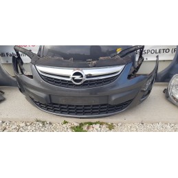 OPEL CORSA D RESTYLING MUSATA FRONTALE ANTERIORE COFANO FARI PARAURTI RADIATORI