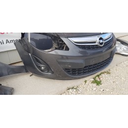 OPEL CORSA D RESTYLING MUSATA FRONTALE ANTERIORE COFANO FARI PARAURTI RADIATORI