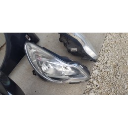 OPEL CORSA D RESTYLING MUSATA FRONTALE ANTERIORE COFANO FARI PARAURTI RADIATORI