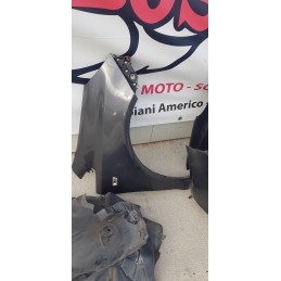 OPEL CORSA D RESTYLING MUSATA FRONTALE ANTERIORE COFANO FARI PARAURTI RADIATORI