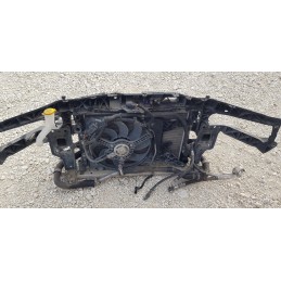 OPEL CORSA D RESTYLING MUSATA FRONTALE ANTERIORE COFANO FARI PARAURTI RADIATORI