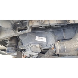 OPEL CORSA D RESTYLING MUSATA FRONTALE ANTERIORE COFANO FARI PARAURTI RADIATORI