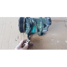 PEUGEOT 206cc COMPRESSORE CLIMATIZZATORE CLIMA A/C ARIA CONDIZIONATA SD6V12 1412