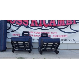 FIAT PANDA 141 TAPPEZZERIA SEDILI SEDILE INTERNI INTERNO ANT POST TESSUTO