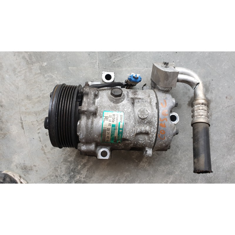 OPEL CORSA C COMPRESSORE CLIMATIZZATORE CLIMA A/C CONDESATORE SANDEN GM24421642