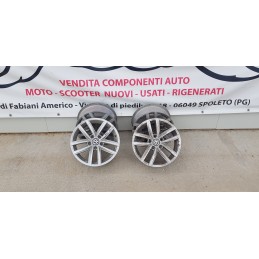 4x CERCHIO IN LEGA VOLKSWAGEN GOLF-PASSAT-JETTA-TOURAN INT. 5x112 DA 16 POLLICI