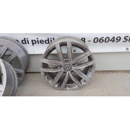 4x CERCHIO IN LEGA VOLKSWAGEN GOLF-PASSAT-JETTA-TOURAN INT. 5x112 DA 16 POLLICI