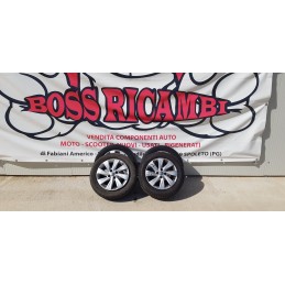 4x CERCHI LEGA GOMME OPEL CORSA-ADAM-ASTRA-TIGRA-VECTRA INT. 4x100 DA 15 POLLICI