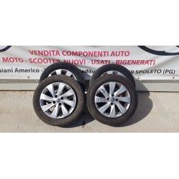 4x CERCHI LEGA GOMME OPEL CORSA-ADAM-ASTRA-TIGRA-VECTRA INT. 4x100 DA 15 POLLICI