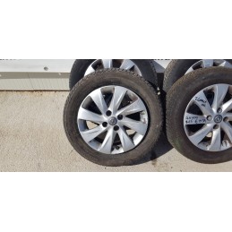 4x CERCHI LEGA GOMME OPEL CORSA-ADAM-ASTRA-TIGRA-VECTRA INT. 4x100 DA 15 POLLICI