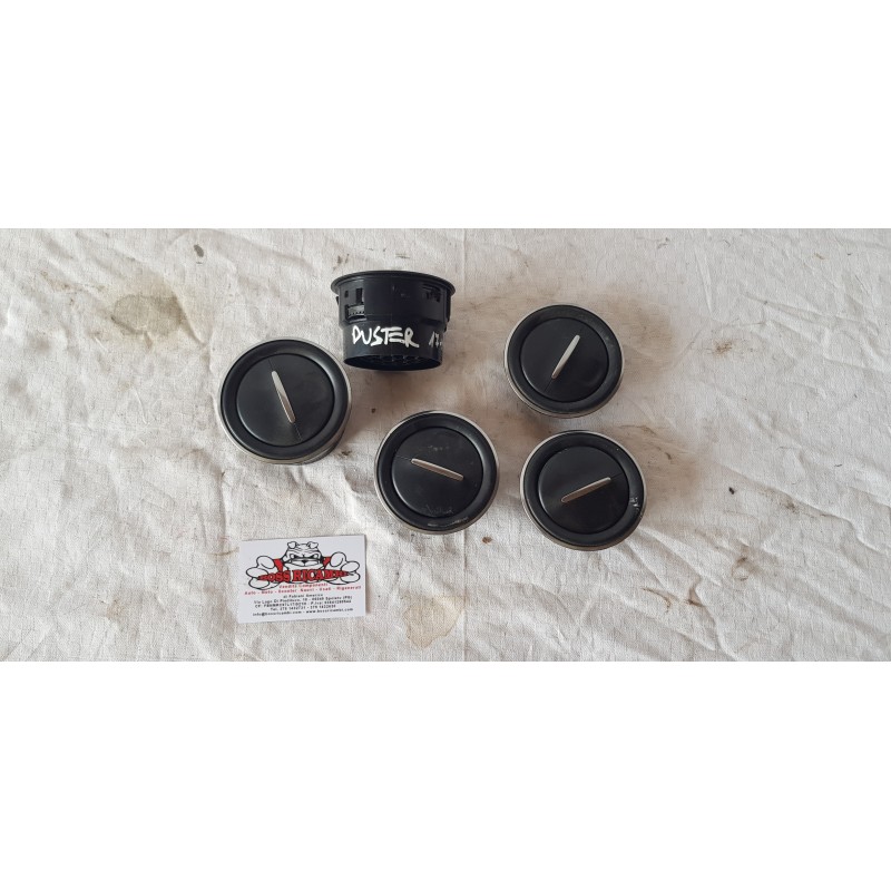 DACIA DUSTER 2 SERIE SET BOCCHETTA BOCCHETTE AREAZIONE ARIA DIFFUSORE CENTR LAT