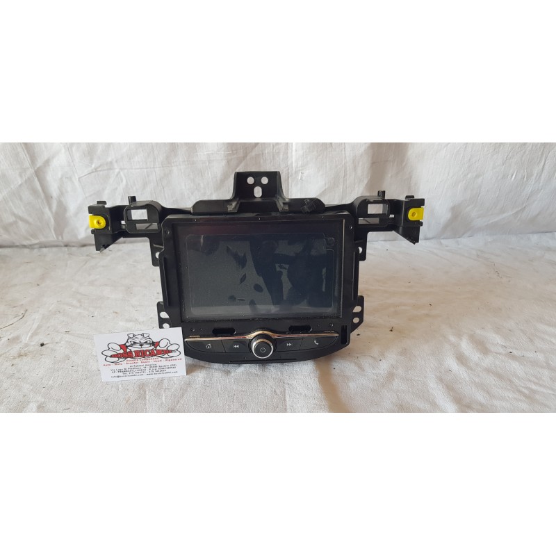 OPEL CORSA E AUTORADIO SISTEMA NAVIGAZIONE GPS LC7F AUDIO RADIO DISPLAY 42481580