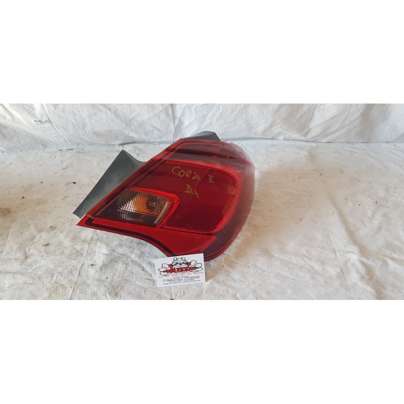 OPEL CORSA E FANALE FARO FANALI PORTALAMPADA POSTERIORE DESTRO DX 39012622