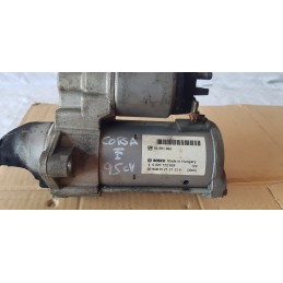 OPEL CORSA E MOTORINO AVVIAMENTO ELETTRICO MOTORE BOSCH 0001172605 GM55591492