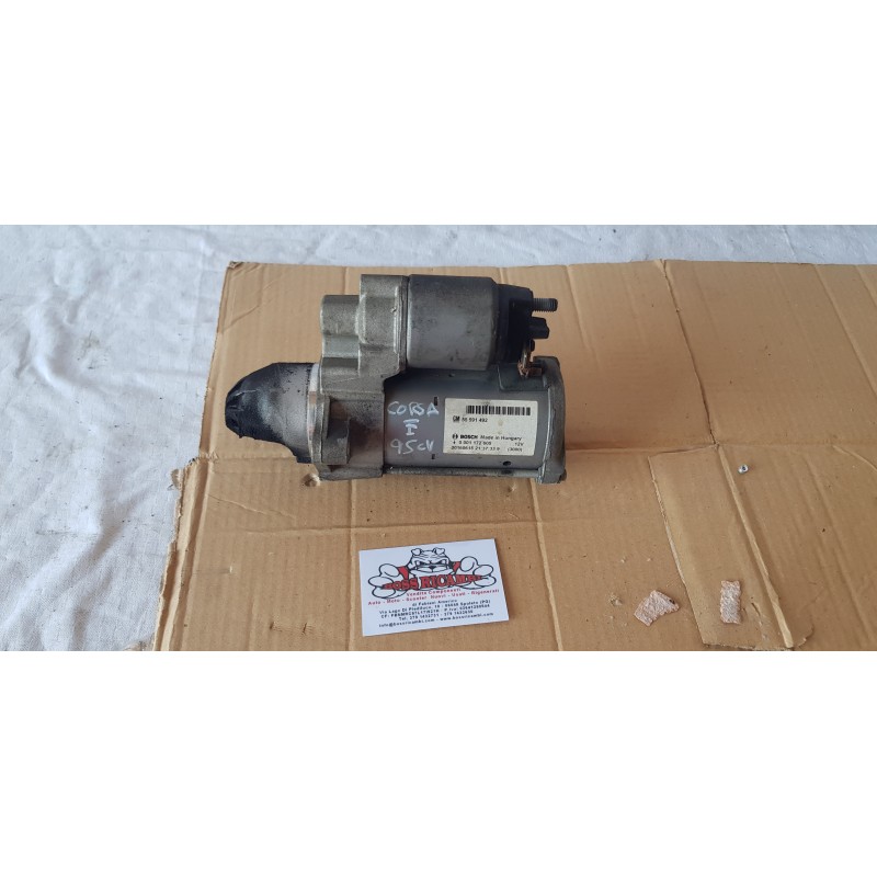 OPEL CORSA E MOTORINO AVVIAMENTO ELETTRICO MOTORE BOSCH 0001172605 GM55591492