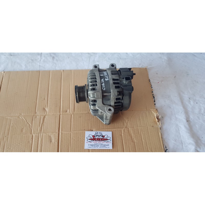 OPEL CORSA E ALTERNATORE PULEGGIA ELETTRICO MOTORE BOSCH 0126312104 39047359