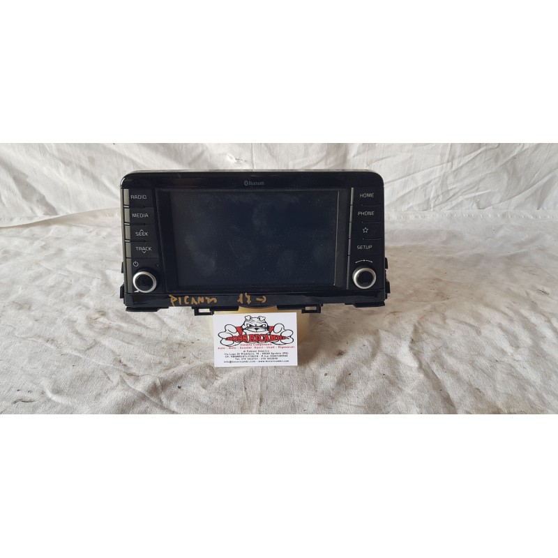 KIA PICANTO 3a SERIE AUTORADIO DISPLAY STEREO RADIO MEDIA BLUETOOTH 96160G6420ASB