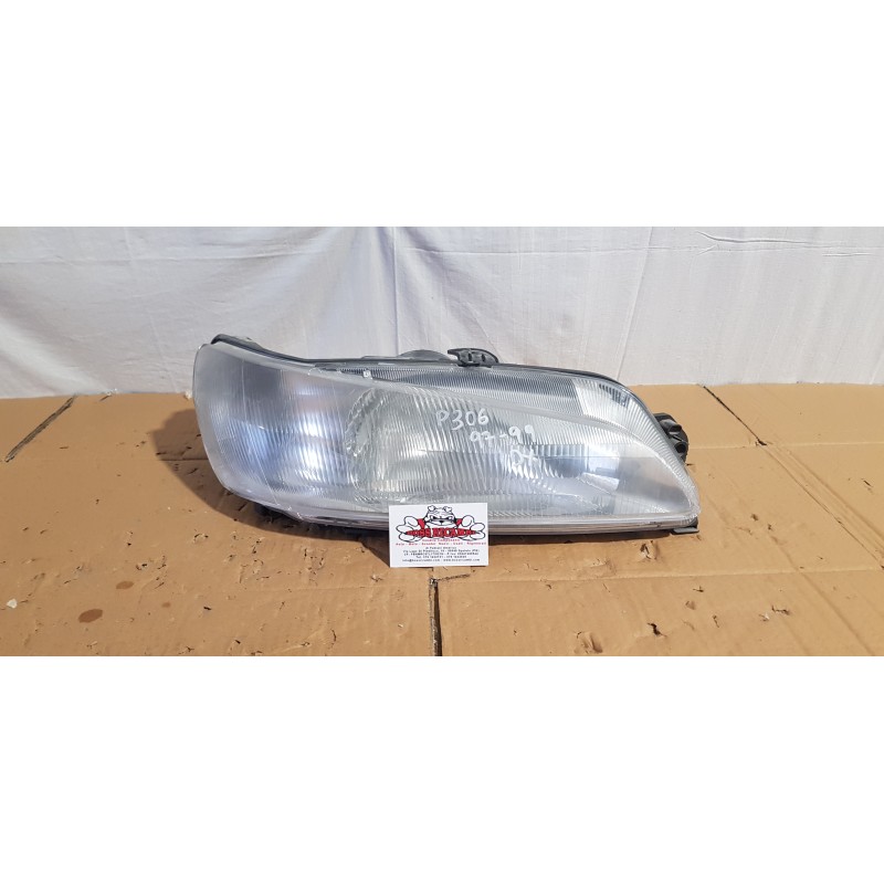 PEUGEOT 306 PROIETTORE FANALE FARO ANTERIORE DESTRO DX 086625 89000893