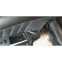 LANCIA DELTA TAPPEZZERIA SEDILI SEDILE INTERNI INTERNA SELLERIA MISTO PELLE NERA
