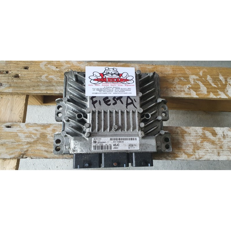 FORD FIESTA 6 SERIE MK7 CENTRALINA ECU AVVIAMENTO MOTORE ELETTRONIC 8V2112A650EC