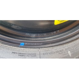 CITROEN C4 PICASSO RUOTINO RUOTA SCORTA CERCHIO FERRO PNEUMATICO 135/90 R16