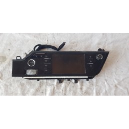 CITROEN C4 PICASSO MASCHERINA SCHERMO DISPLAY NAVIGATORE SAT NAV GPS 9812720580