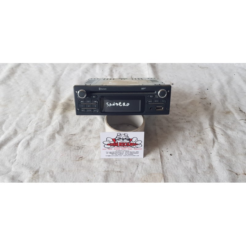 DACIA SANDERO STEPWAY AUTORADIO RADIO STEREO BLUETOOTH MP3 MEDIA TEL AGC1220RFA