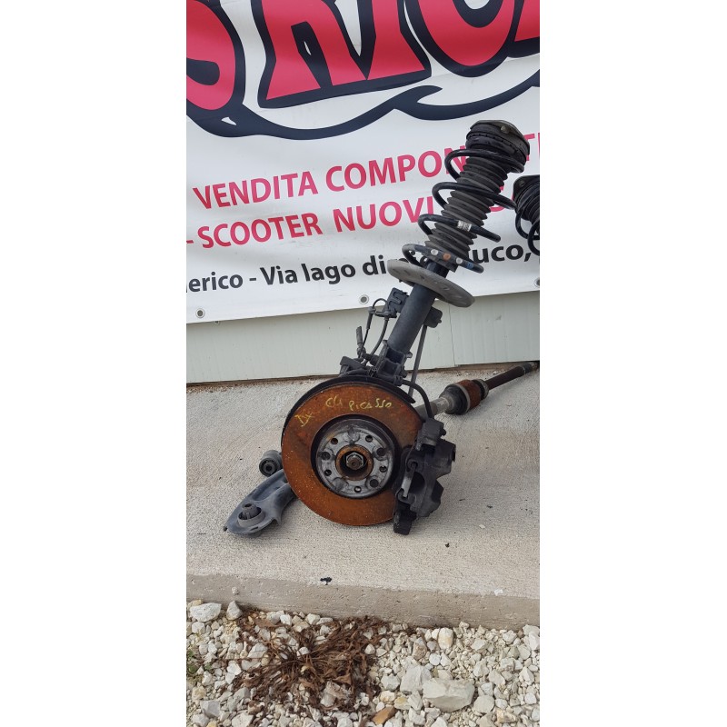 CITROEN C4 PICASSO SOSPENSIONE DISCO PINZA AMMORTIZZATORE FUSELLO ANT DX