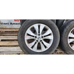 4x CERCHIO IN LEGA GOMMA PNEUMATICO HONDA CR-V-CIVIC INT. 5x114,3 DA 17 POLLICI