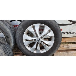 4x CERCHIO IN LEGA GOMMA PNEUMATICO HONDA CR-V-CIVIC INT. 5x114,3 DA 17 POLLICI