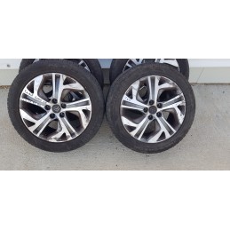 4x CERCHI IN LEGA +GOMME CITROEN C4-DS4-DS7-C5-BERLINGO INT. 5x108 - 17" POLLICI