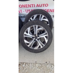 4x CERCHI IN LEGA +GOMME CITROEN C4-DS4-DS7-C5-BERLINGO INT. 5x108 - 17" POLLICI